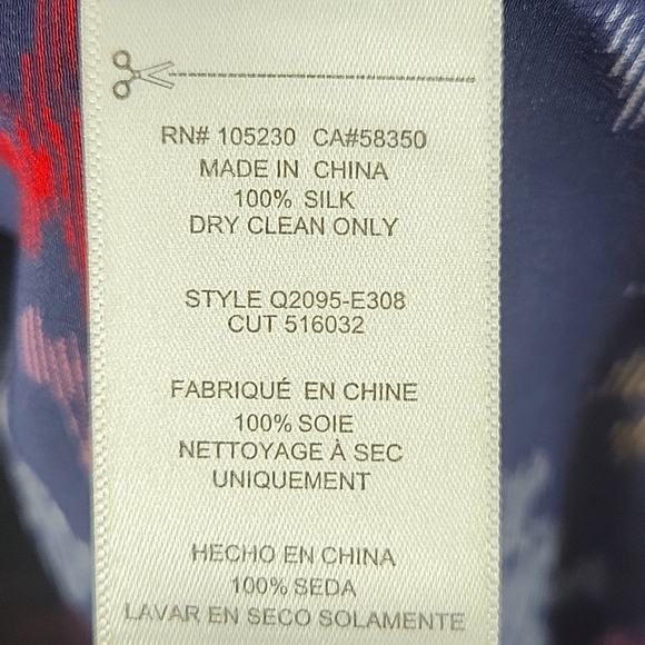 EQUIPMENT Sleeveless Floral Silk Dress Size M - Picture 3 of 7